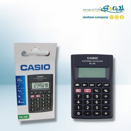ماكنة حاسبة جيب كاسيو HL-4A-W