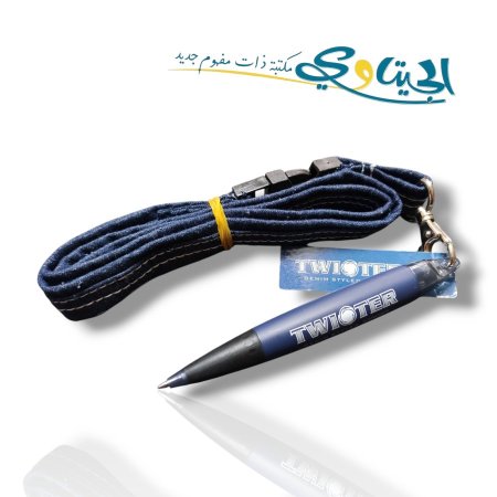 اقلام حبر جاف لون ازرق شنايدر مع خيط تعليق 