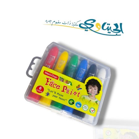 الوان وجه  6 لون Meidu Gaga