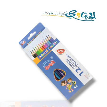 الوان خشب رفيع 12 لون طويل اوربت