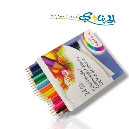 الوان خشب رفيع 24 لون ستار